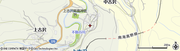 和歌山県伊都郡九度山町上古沢50周辺の地図