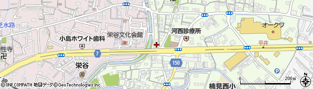 和歌山県和歌山市平井17周辺の地図