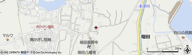 香川県綾歌郡綾川町畑田152周辺の地図
