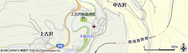 和歌山県伊都郡九度山町上古沢48周辺の地図