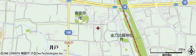 香川県木田郡三木町井戸2847周辺の地図