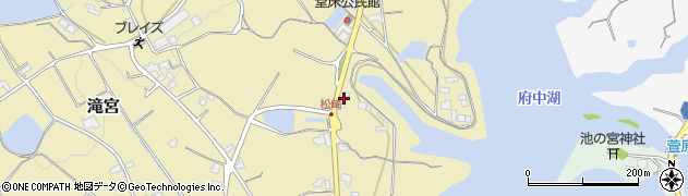香川県綾歌郡綾川町滝宮2643周辺の地図