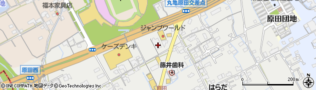 香川県丸亀市原田町2195周辺の地図
