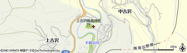 和歌山県伊都郡九度山町上古沢39周辺の地図