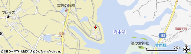 香川県綾歌郡綾川町滝宮2697周辺の地図