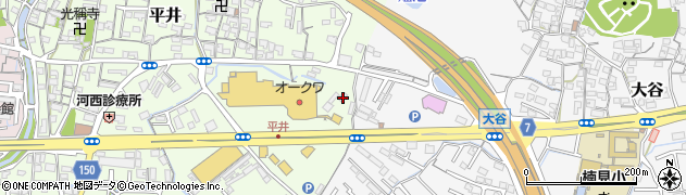 和歌山県和歌山市平井156周辺の地図