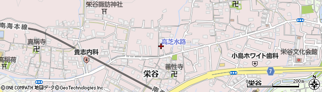 和歌山県和歌山市栄谷724周辺の地図