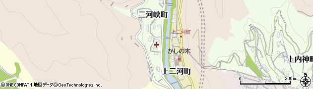 広島県呉市二河峡町2周辺の地図