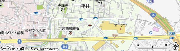 和歌山県和歌山市平井102周辺の地図