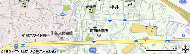 和歌山県和歌山市平井61周辺の地図