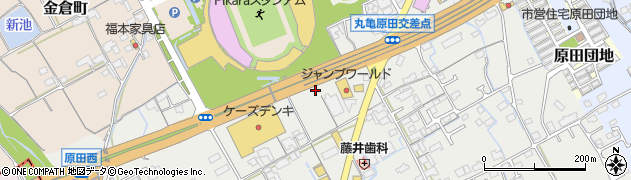 香川県丸亀市原田町2193周辺の地図