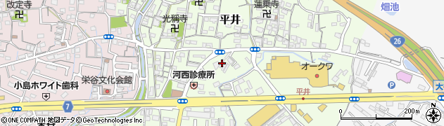 和歌山県和歌山市平井101周辺の地図
