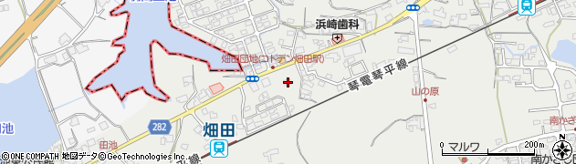 香川県綾歌郡綾川町畑田950周辺の地図