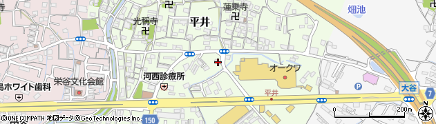 和歌山県和歌山市平井105周辺の地図