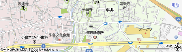 和歌山県和歌山市平井60周辺の地図