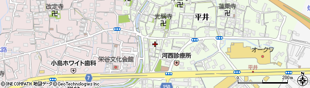和歌山県和歌山市平井43周辺の地図