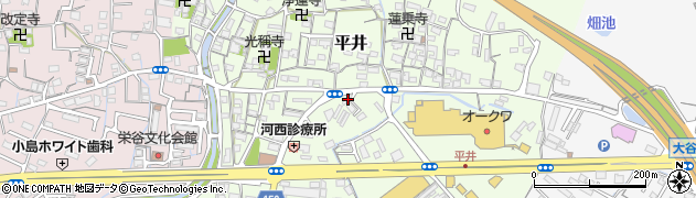 和歌山県和歌山市平井98周辺の地図