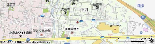 和歌山県和歌山市平井97周辺の地図