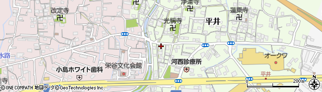 和歌山県和歌山市平井50周辺の地図