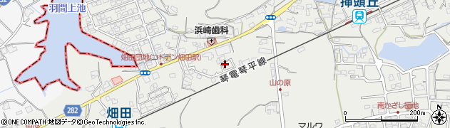 香川県綾歌郡綾川町畑田806周辺の地図