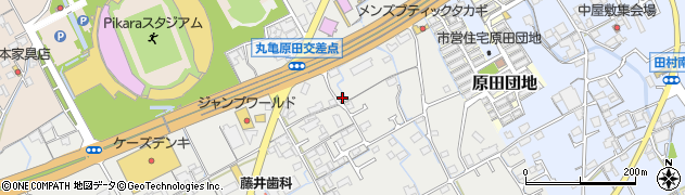 香川県丸亀市原田町2252周辺の地図