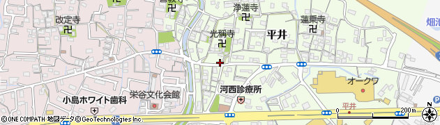 和歌山県和歌山市平井396周辺の地図
