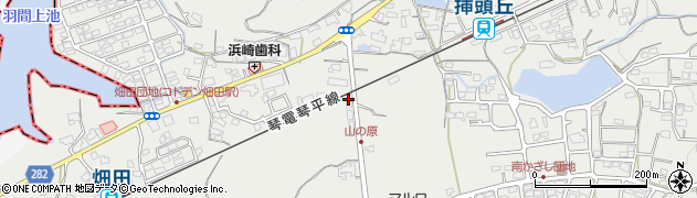 香川県綾歌郡綾川町畑田820周辺の地図