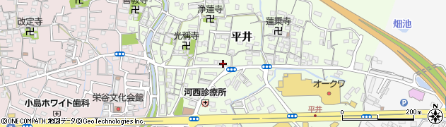 和歌山県和歌山市平井390周辺の地図