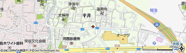 和歌山県和歌山市平井388周辺の地図