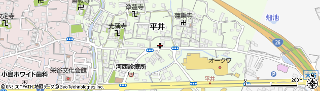 和歌山県和歌山市平井389周辺の地図