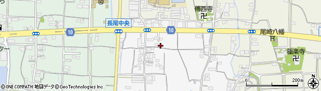 香川県さぬき市長尾名91周辺の地図