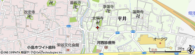 和歌山県和歌山市平井395周辺の地図
