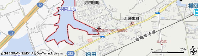 香川県綾歌郡綾川町畑田964-42周辺の地図