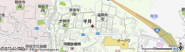 和歌山県和歌山市平井360周辺の地図