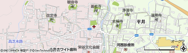 コーポ栄谷周辺の地図