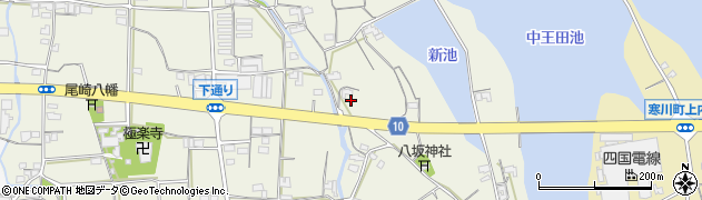 香川県さぬき市長尾東1750周辺の地図