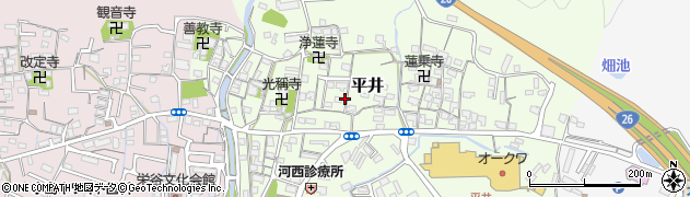 和歌山県和歌山市平井366周辺の地図