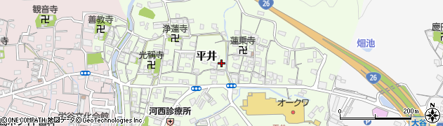 和歌山県和歌山市平井357周辺の地図