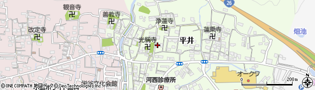 和歌山県和歌山市平井378周辺の地図