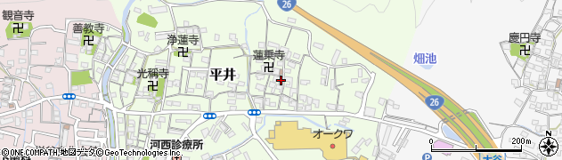 和歌山県和歌山市平井254周辺の地図