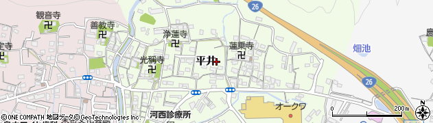 和歌山県和歌山市平井356周辺の地図