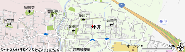 和歌山県和歌山市平井351周辺の地図