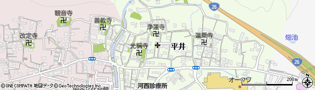 和歌山県和歌山市平井373周辺の地図