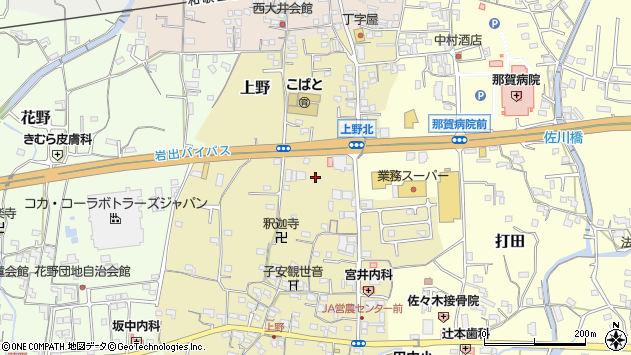 〒649-6416 和歌山県紀の川市上野の地図