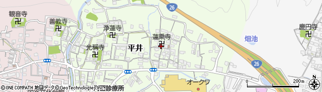 和歌山県和歌山市平井252周辺の地図