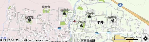 和歌山県和歌山市平井430周辺の地図