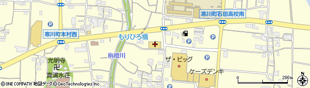 コメリハード＆グリーン寒川店周辺の地図