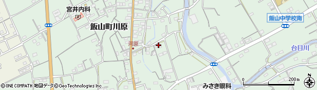 香川県丸亀市飯山町川原周辺の地図