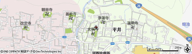 和歌山県和歌山市平井461周辺の地図