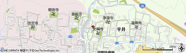 和歌山県和歌山市平井440周辺の地図